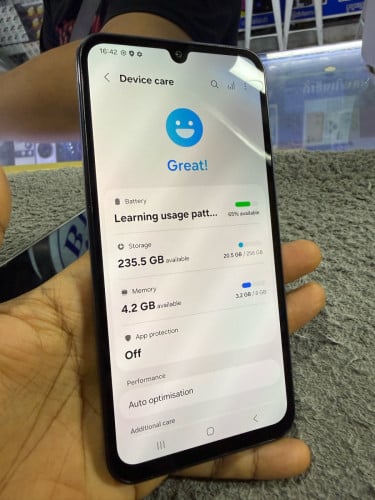Samsung A15 5G Ram8G Memory256G ក្រុមហ៊ុនសុីមពីរ មានឆ្នាំងសាក