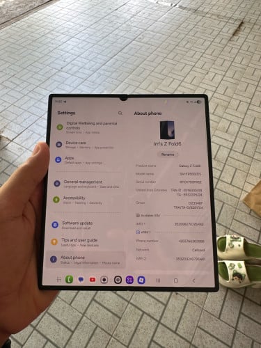 Samsung Galaxy Z Fold 6/256GB