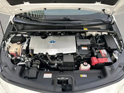 Toyota Prius Prime 2017 full Premium​ ខាងក្នុងខ្មៅ​ ពូកស្បែកសុីន កៅអុីចុច អត់ច្រេះ ប្រើនៅTexas