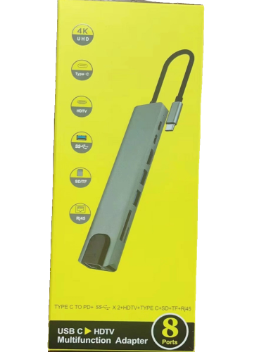 Type C Hub 8in1