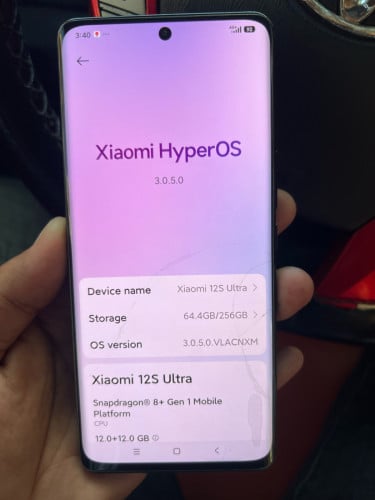 Xiaomi Mi 12s ulltra CH បញ្ហាកាមេរ៉ាមុខព្រិលនិងបែកកញ្ចក់ថាច់