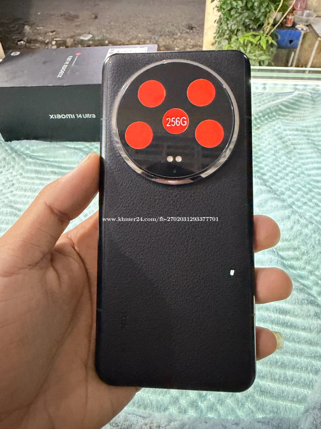 Xiaomi 14 Ultra Ram12G/256GB សាណុំហ្សុីន Full set