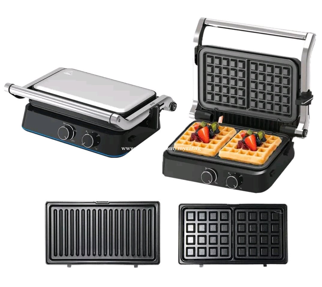 2in1 Sandwich Beef Stake Waffle Maker