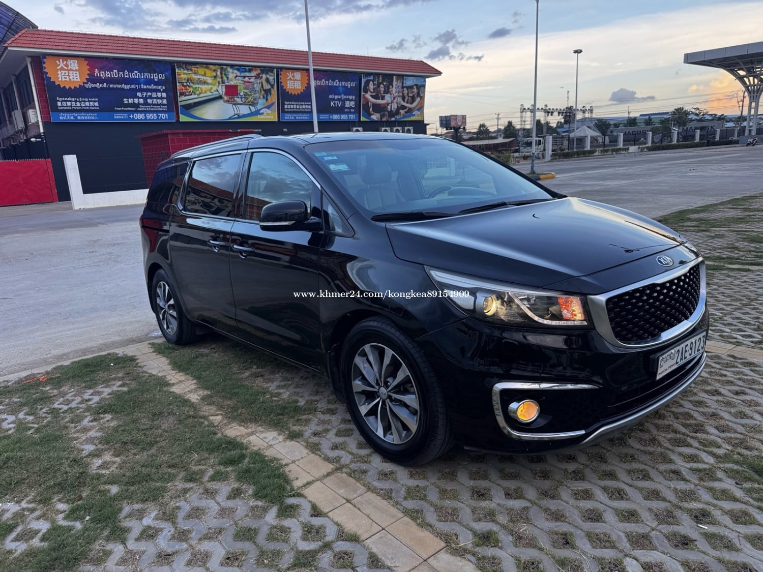 KIA Calnival 016 ថ្មីណាស់ម្ចាស់ដើមសុីប្រេងតិច