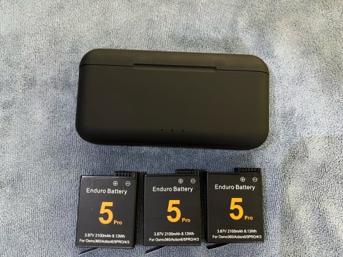 ថ្មអំពែខ្ពស់ 2100mAh សម្រាប់DJI Osmo Action 4/5 Pro/6