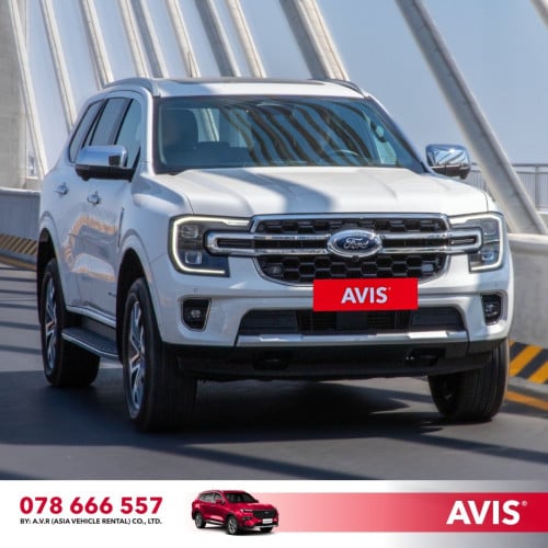 រថយន្ត Ford Everest សម្រាប់ជួល