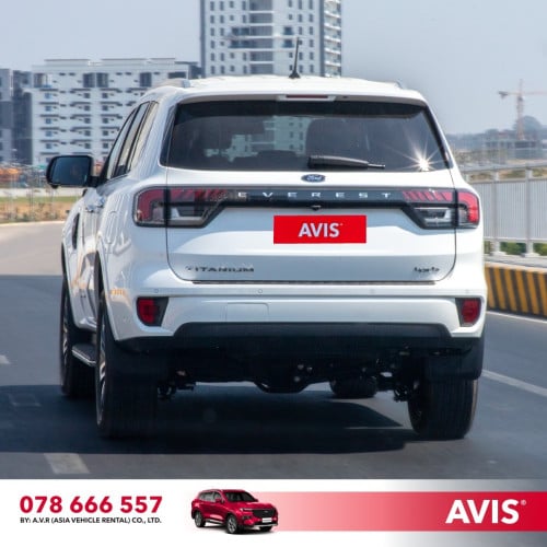រថយន្ត Ford Everest សម្រាប់ជួល