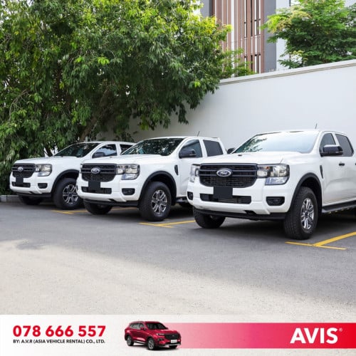 រថយន្ត FORD RANGER សម្រាប់ជួល