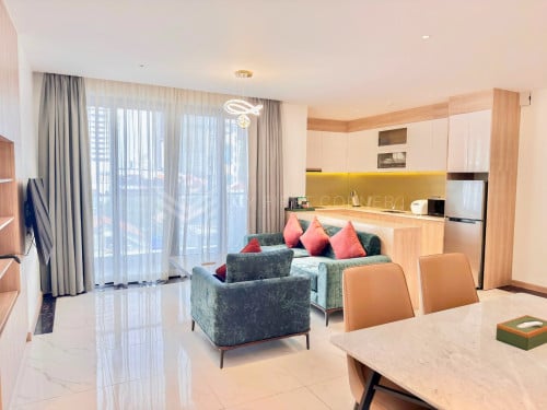 #ForRent  2-bedroom Service apartment.