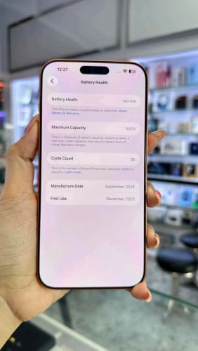 មួយទឹកសាណុំស៊ីន iPhone 17pro max 256GB (orange) XA នៅស្អាត 99% 💰 តម្លៃល្អ