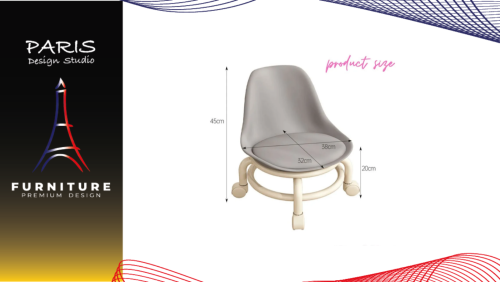 " Paris Design Studio " Chair mini wheel chair.