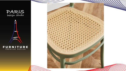 " Paris design Studio " Dining chair , Artificial rattan chair.