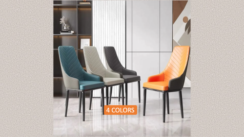 " Paris Design Studio " leather chair, luxurious design.