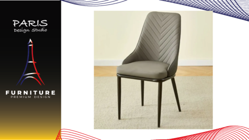 " Paris Design Studio " leather chair, luxurious design.