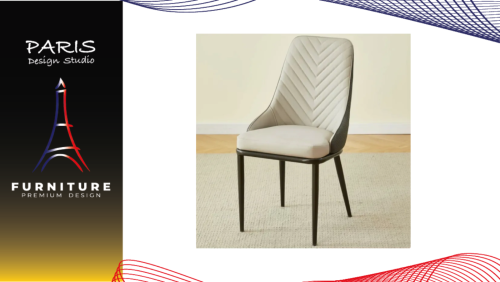 " Paris Design Studio " leather chair, luxurious design.