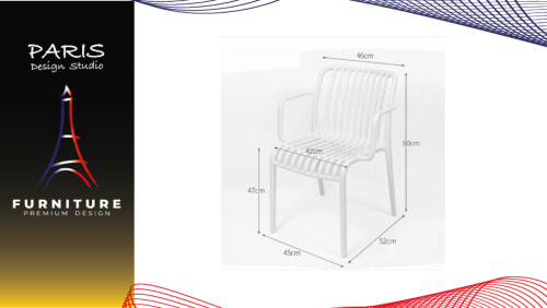 " Paris Design Studio " Nordic style chair.