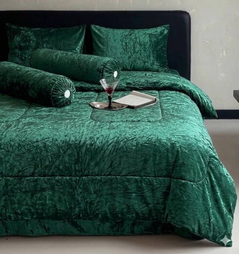 កំរាលឈុតកាំម្ញី Soft Plush bedding set ( King size )