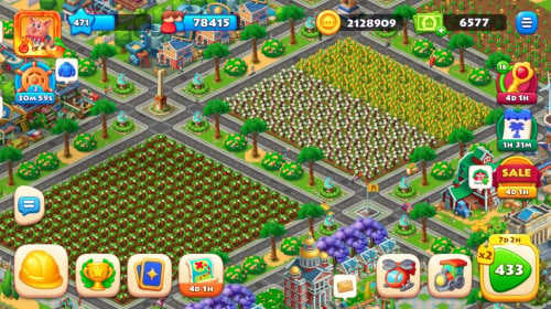ថោនស៊ីប Township mini game Match-3 Buy Account