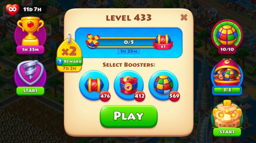 ថោនស៊ីប Township mini game Match-3 Buy Account