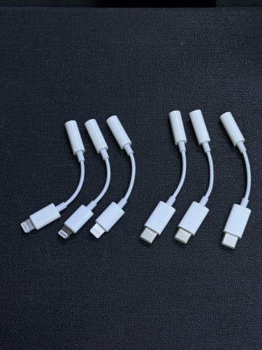 ឌុយត USB-C to 3.5mm , ឌុយត Lightning to 3.5mm