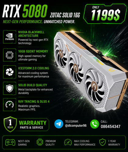 មានលក់ VGA 1ទឹកៗ RTX4070-5090