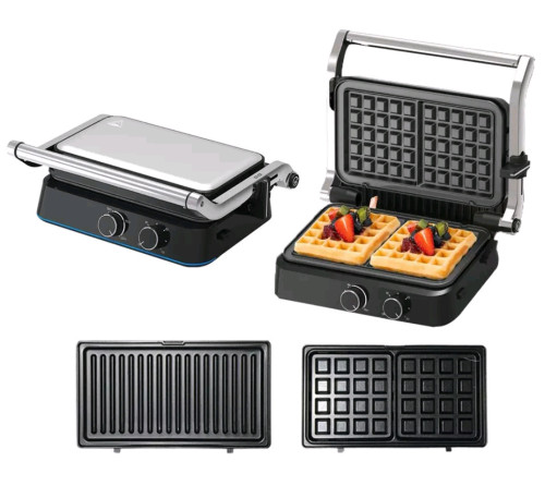 2in1 Sandwich Beef Stake Waffle Maker