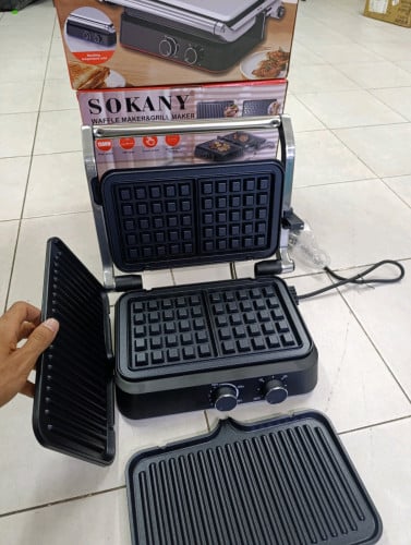 2in1 Sandwich Beef Stake Waffle Maker