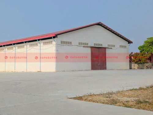 4300 Sqm Warehouse On Ample Land For Rent On A Major Road In Sen Sok