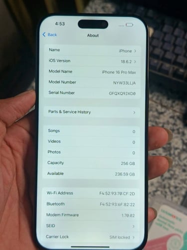 iPhone 16pro max