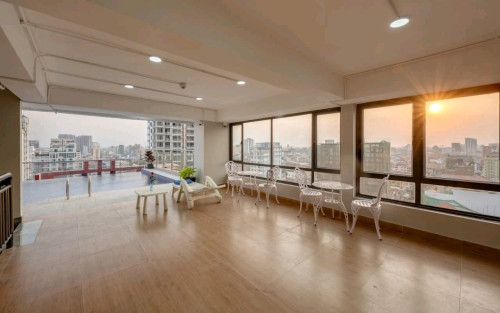 Apartment មានគ្រឿងសង្ហារឹមពេញលេញ នៅBKK2 ទំហំ100m2 តំលៃ1000$-1200$/per month