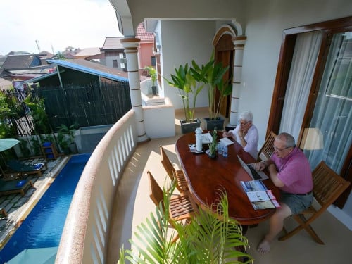 Beautiful 13– Bedroom Villa for Rent in Siem Reap – Svay Dangkum