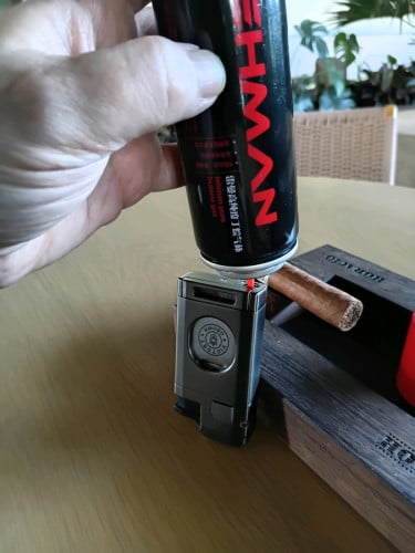 Butane gas
