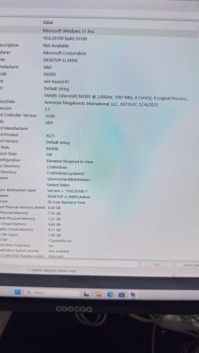 Computer All in one 1set