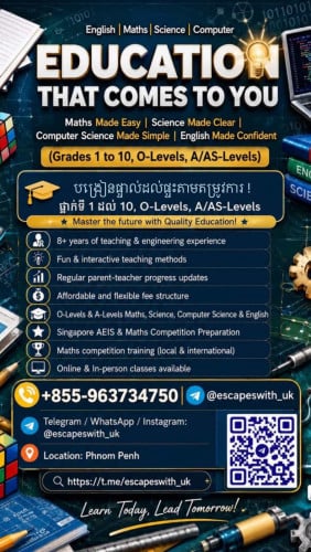 English, Mathematics, Science and Computer Teacher