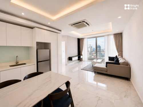 For Rent |-Ref:KHRA524   JTower2📍 BKK1 2BR | 1BTH  | 91sqm  Rental Price: $1650 /month