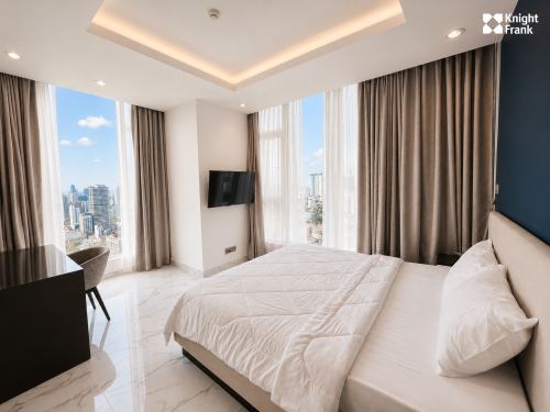 For Rent |-Ref:KHRA524   JTower2📍 BKK1 2BR | 1BTH  | 91sqm  Rental Price: $1650 /month