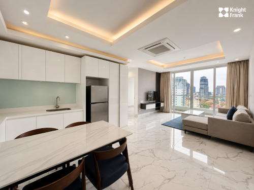 For Rent |-Ref:KHRA524   JTower2📍 BKK1 2BR | 1BTH  | 91sqm  Rental Price: $1650 /month