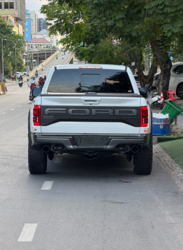 Ford F-150 Raptor 2019 LOBO , ស្លាកលេខ​ , 2BJ , ម្ចាស់ដេីម​ទិញខ្លាញ់គោ​