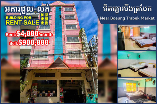 Guesthouse Building for Rent-Sale
