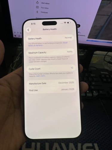 I phone 17 pro max CA 256g នៅស្អាត ថ្ម100%