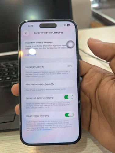 Iphone 14 pro bypass display zin bettery good