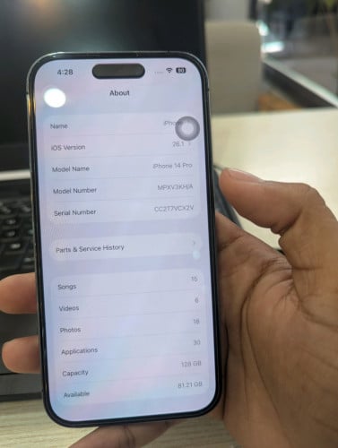 Iphone 14 pro bypass display zin bettery good
