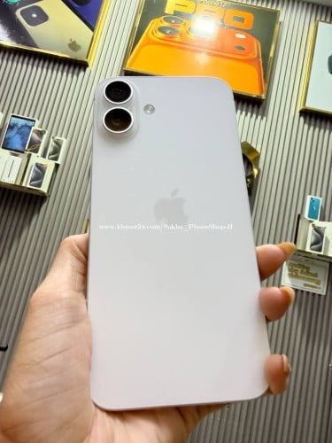 iPhone 16plus 256G Sim2 ស្អាត 99% 780$