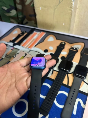 Iwatch s7 45mm ពណ៌ blue