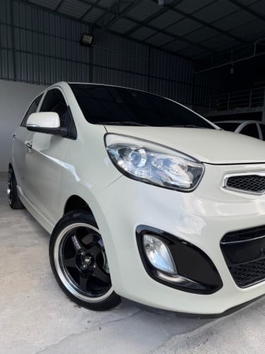 Kia Morning 013 full Luxury លេងហើយក្រដាសពន្ឋ