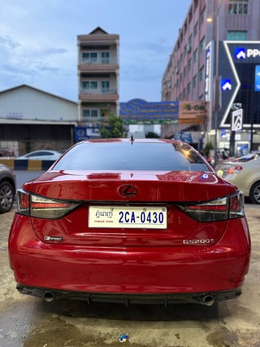 Lexus GS200T 2016 FSport Full ឡានម្ចាស់ដើម ម៉ាសុីនប្រអប់លេខនៅអែម