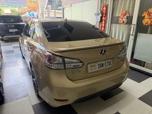 Lexus HS250H Full Premium គុជ ភ្លោះ បាញ់ទឹក ឡានស្អាត ម្ចាស់ដើម សុីមាំងសុីន អាគុយ ABS នៅ ស្រនុំ