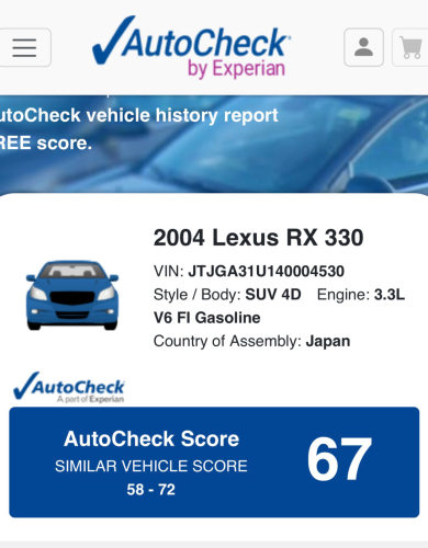 LEXUS RX330 2004 H-FULL ប៉ុងមួយ ពណ៌មាស ប្រភេទឡានមូលសានុំស្រីន ថ្មីខ្លាំង