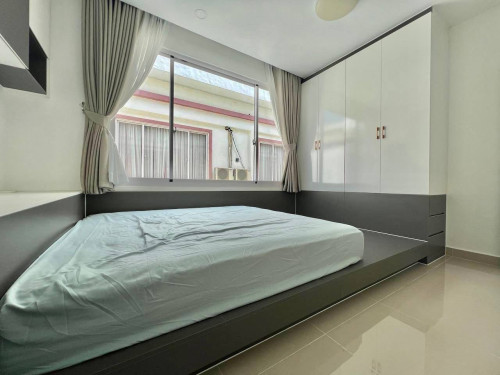 Link house for rent at Borey Orkide Chroychangva 6A