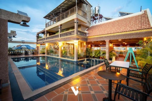 Marvelous 23– Bedroom Boutique for Rent in Siem Reap – Svaydonkum(POOL)​